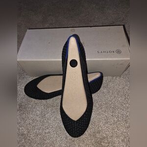 Rothys Black NIB Size 6